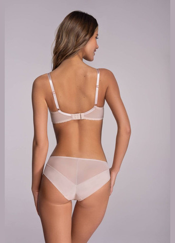 Бежевый женский бюстгальтер Ava с косточками полиамид