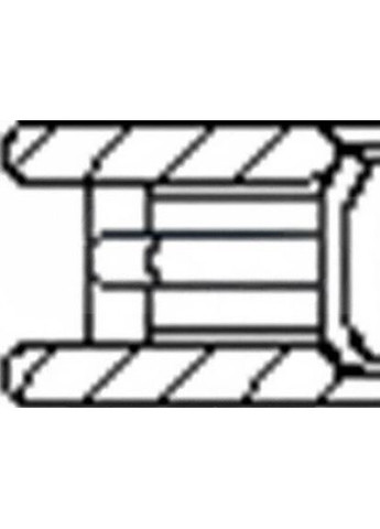Кольца поршневые (1CYL) VAG 82.5 (1.2/1.5/2) 2.0/2.6/2.8 AEG/ABC/BBG FR10-505200 Freccia (366171043)