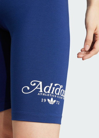 Синие демисезонные велосипедки adidas
