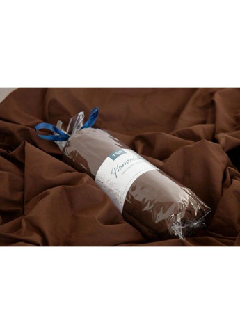 Простирадло-чохол на гумці полуторна Натхнення 2-04016-26836 140х200 см какао ТЕП (327791811)