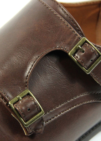 Коричневые кэжуал мужские монки Pier One с ремешком