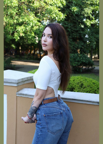 Боди в рубчик с глубокими вырезами. MonCher (336890252)