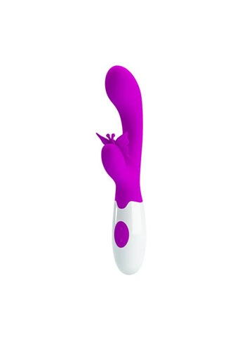 Вибратор - Pretty Love Butterfly Kiss Vibrator Purple LyBaile (361151964)