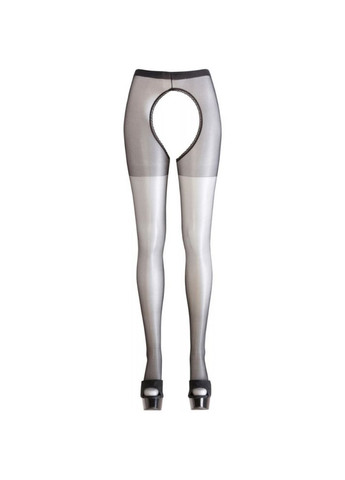 Колготки с открытой промежностью "crotchless tights L/XL" Cottelli Collection (303136455)
