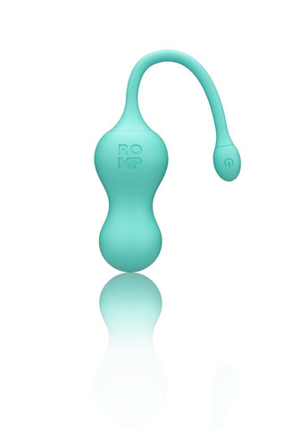Віброяйце для точки G з пультом керування Cello Light Teal, водонепроникне Romp (316163591)