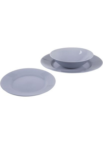 Тарілка столова мілка PLUMI Granit 24 см (V9069) Luminarc (322910952)