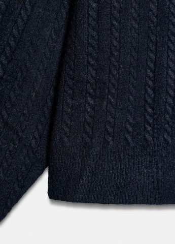 Темно-синій демісезонний светр Zara