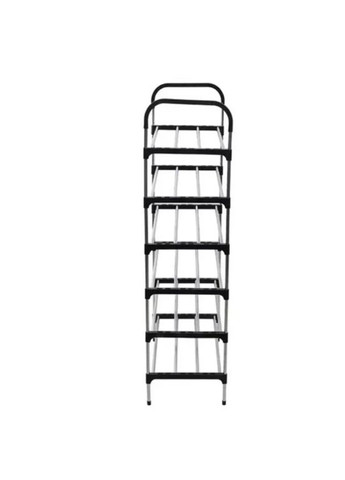 Полка для взуття для 18 пар взуття, стелаж на 6 секцій (ярусів) металева 56 х 28 х 113 см No Brand (361669542)