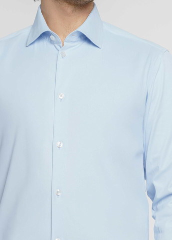 Голубой кэжуал рубашка Arber