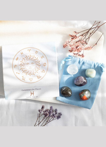 Набір натурального каміння для " Риб" No Brand (295639150)