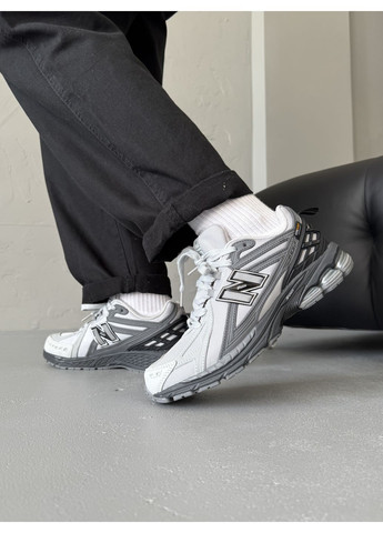 Серые демисезонные кроссовки мужские new balance 1906r cordura grey white black | нью беланс 1906r серые No Brand