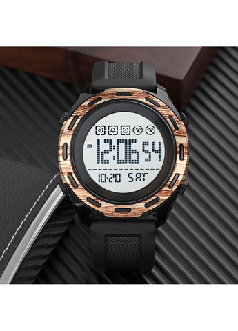 Годинники Rose Gold-White електронні для чоловіків спортивні з будильником та секундоміром ProDobro (367267080)