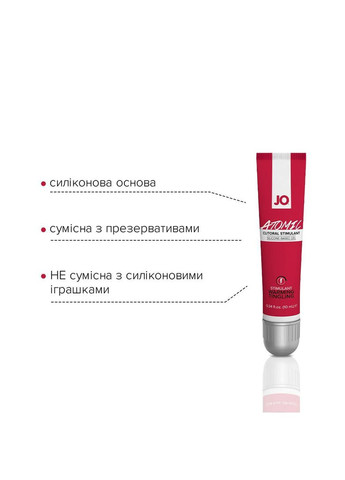 Возбудительный гель для клитора ATOMIC WARMING (10 мл) разогревательный Jo (367722821)