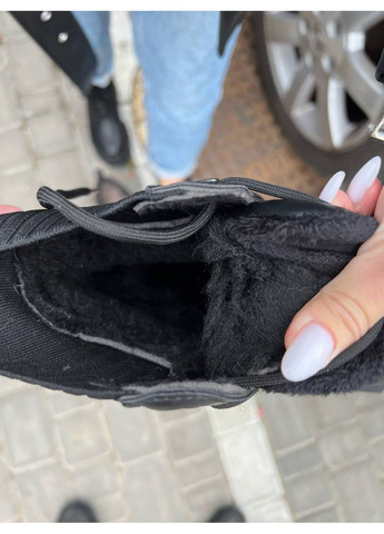 Осенние зимние женские ботинки черные Stylish Touch