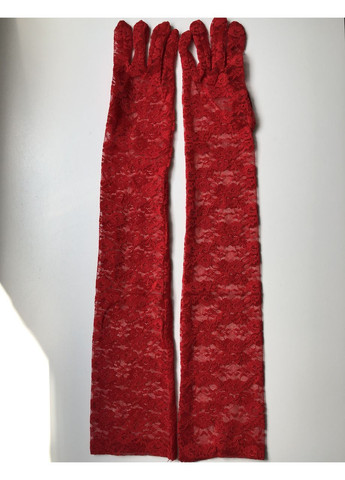 Длинные кружевные перчатки ажурные No Brand (353492379)