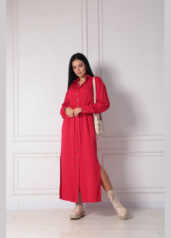 Червона ділова, кежуал, святковий сукня ри мари джаді пл 1121 сукня-сорочка RiMari