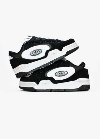 Белые демисезонные кроссовки мужские и женские adidas adi2000 x white black | адидас ади 2000 белые No Brand