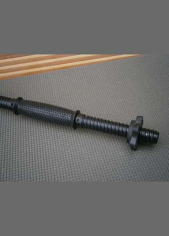 Гриф гантельний 1 шт пластиковий із гумовою ручкою Sport Lux 35 см 25 мм No Brand (363985142)