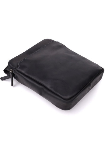 Практичная мужская сумка через плечо из винтажной натуральной кожи 20870_1 Shvigel (363023631)