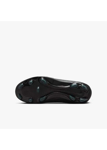 Черные детские бутсы jr phantom gx ii club fg/mg черный Nike