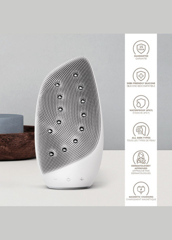 Очистительная щетка для лица Sonic Thermo Facial Brush&Face-Lifter 8в1 white GESKE (341525924)