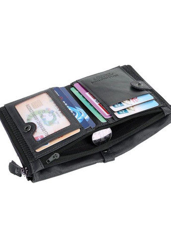 Мужской кошелек раскладной черный TW001A BULL (298683684)