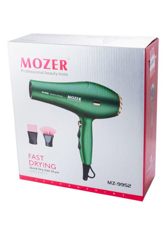 Профессиональный фен MZ-9952 4000 Вт для сушки укладки волос Mozer (297332126)