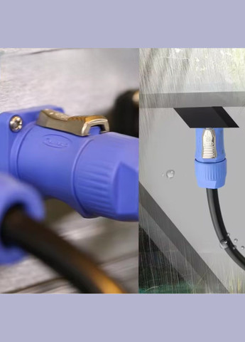 Герметичний роз'єм PowerCon IP65, YF-24-J03PE-02-001 штекер Cnlinko (299337696)