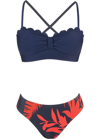 Синій літній купальник CUPSHE