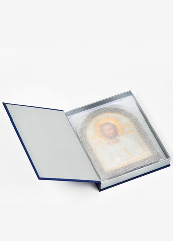 Икона Иисуса Христа в серебряном окладе с позолотой 11х13 Silver Axion (265446336)