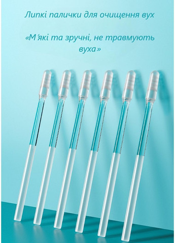 Багаторазові силіконові вушні палички для дітей і дорослих набір 24 шт у кейсі No Brand (364506694)