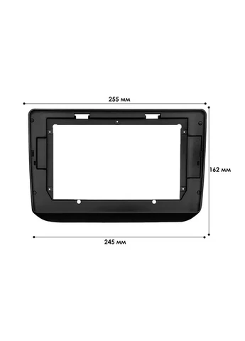 Переходная рамка Skoda Fabia 2007-2014 (7229) 10.1" Lesko (394185160)