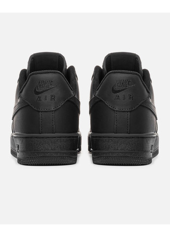 Чорні Осінні чоловічі кросівки Nike Air Force 1 Low 07 Premium Black CW2288