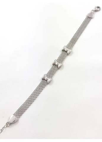 Браслет серебряный "Бантики" 17,5-20 см BPN-бн Shatlen Браслет (361971084)