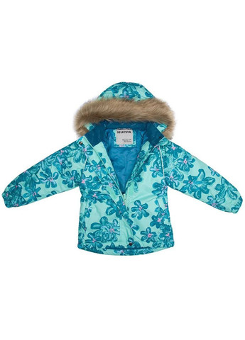 Бирюзовая комплект зимний marvel: куртка + полукомбинезон, р.92, мятный с бирюзовым () Huppa 45100030-14426-092