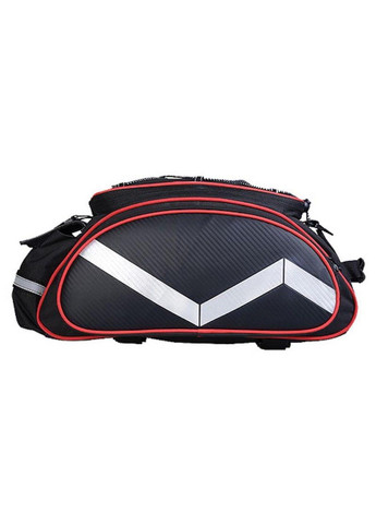 Велосумка на багажник Dakota 078 13 л чорно-червоний ProX (353850432)