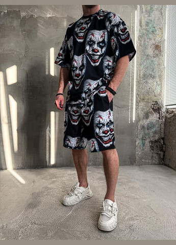 Комплект футболка шорти чоловічий літо весна легкий трикотаж No Brand (370962273)