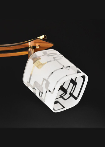 Люстра стельова на 3 лампочки 25304 Золото 29х12х65 см. Sunnysky (364758471)