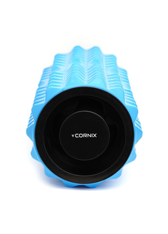 Масажний ролик EVA 33 x 14 см (валик, роллер) XR-0340 Blue Cornix (304252744)