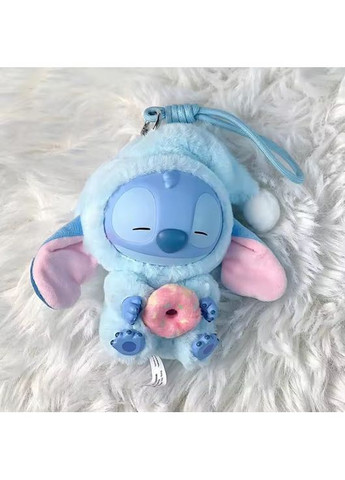 Labubu Stitch Лабубу брелок-фигурка Стич Пончик No Brand (351506378)