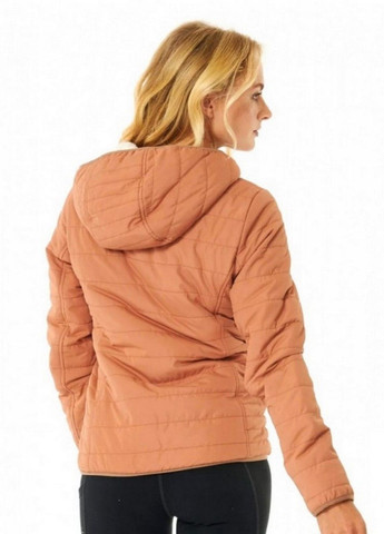 Коричнева зимня жіноча прошита куртка anti-series anoeta classic 015wja-297 Rip Curl