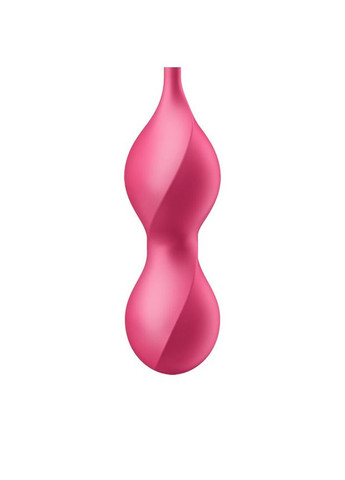 Вагинальные смарт-шарики с вибрацией Love Birds 2 Connect App Red, 86 г, пульт ДУ Satisfyer (300374767)