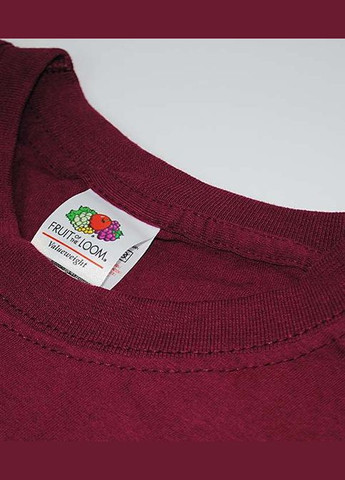 Бордова футболка чоловіча original t (061082032xl) Fruit of the Loom