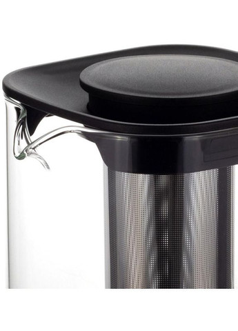 Чайник скляний заварювальний 1000мл із ситечком для чаю та трав глечик для напоїв Kamille (368991198)