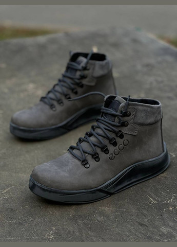 Серые зимние ботинки Vakko