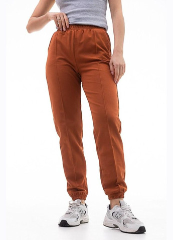 Спортивні штани жіночі джогери теракотові MKAR32701-2 Modna KAZKA (276838829)