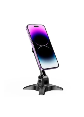 Держатель для мобильного HD2 Joy ring magnetic desktop stand Black Hoco (300683868)