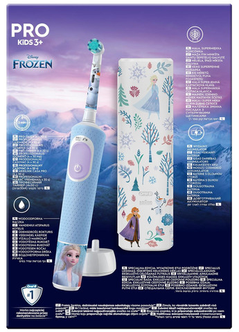 Зубна електрощітка Oral-B Pro Kids D103.413.2KX Frozen Braun (372460772)