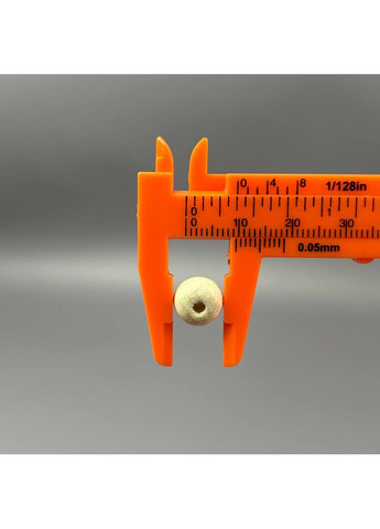 Намистина дерев'яна кругла 8 мм, бук Plus-plus (352743950)