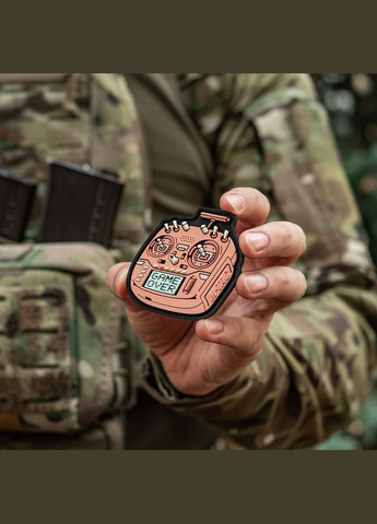 Нашивка пульт FPV рожевий (PVC) M-TAC (315047850)